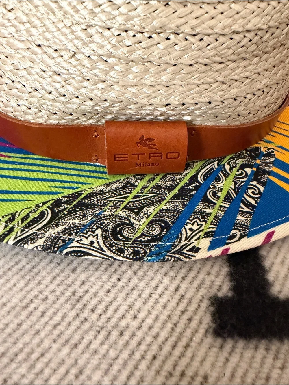 Etro Straw Summer Hat